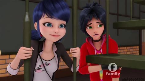 She was given her. . Are marinette and marc related